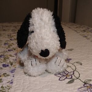 Fluffy Snoopy With Red Bow